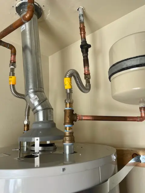 Water heater installation and plumbing repair in Bridgewood